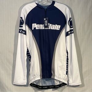 Penn State Lions Nittany Cycling Jersey Global Cycling Gear Long Sleeves XL